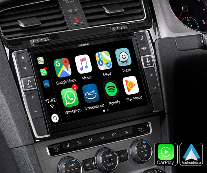 Беспроводной carplay в volkswagen